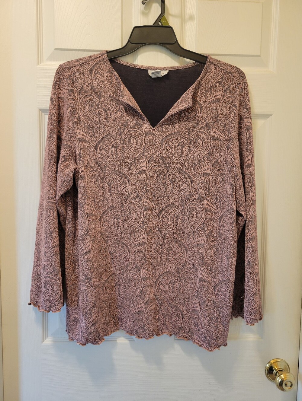 Vintage Womans Sz. 18/20 Avenue Long Sleeve Top